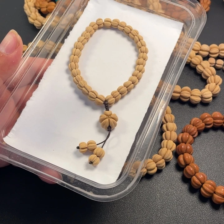 文玩核桃吊坠小*叔7mm 手串