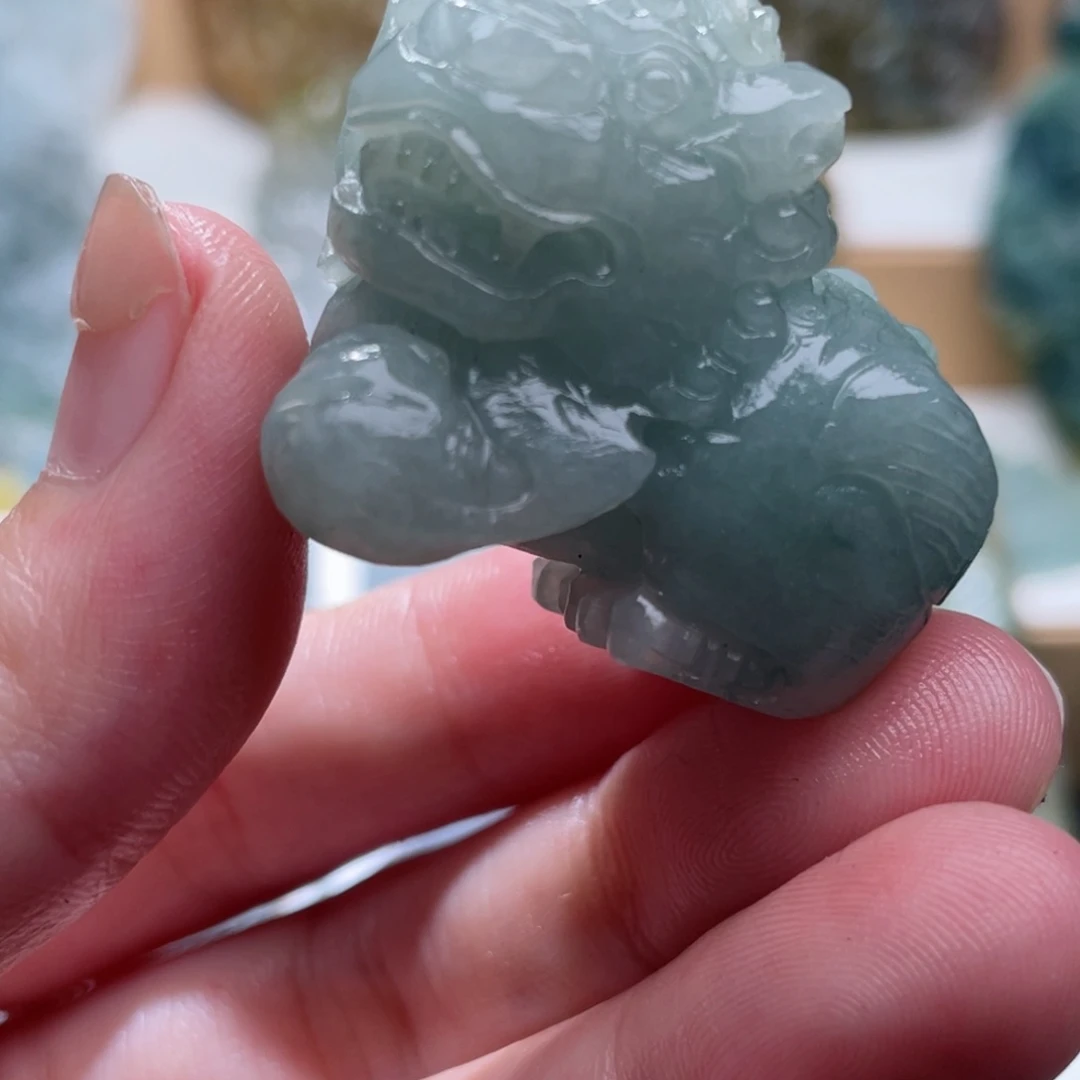 未镶嵌定制翡翠毛货