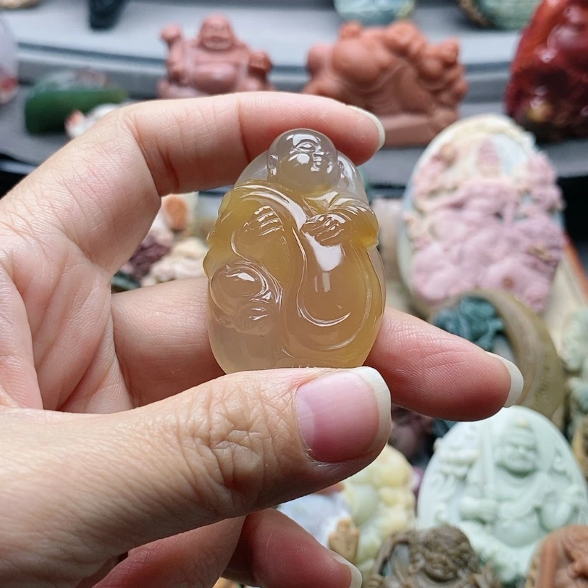 【闪购商品】未镶嵌吊坠定制玛瑙