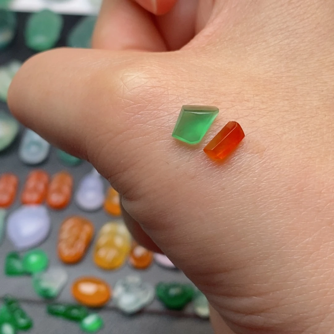 定制翡翠未镶嵌切割面