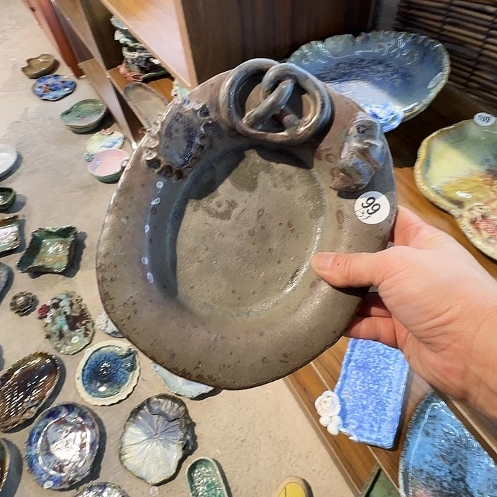 望***岸异型纯手工咖啡杯盘碗