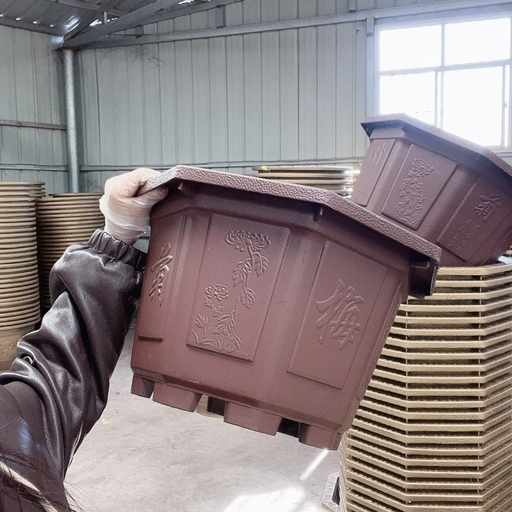 八角40花盆2个有孔