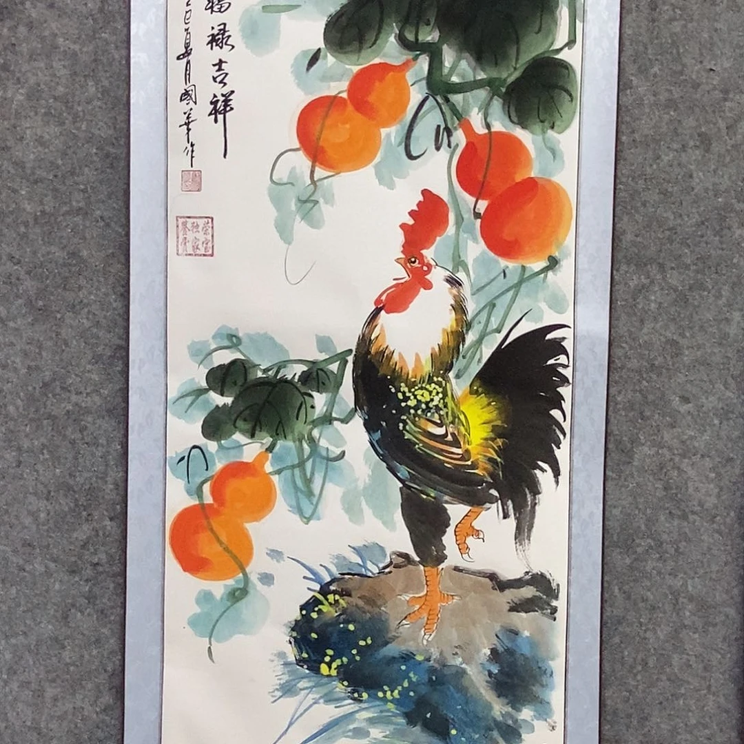 国画刘国华手绘作品111