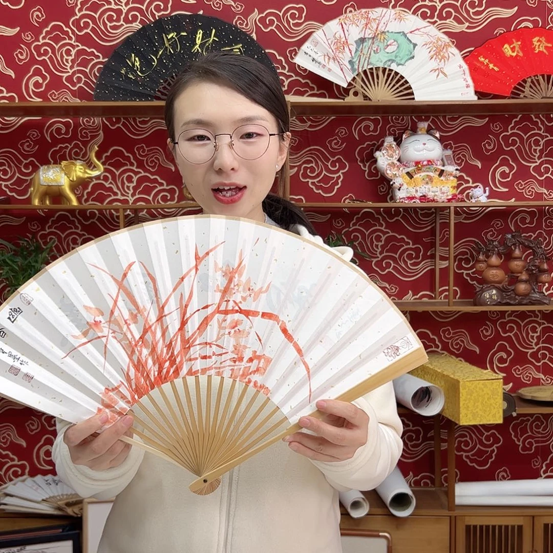 书法书法 95寸玉竹 手写手绘 默认粘好