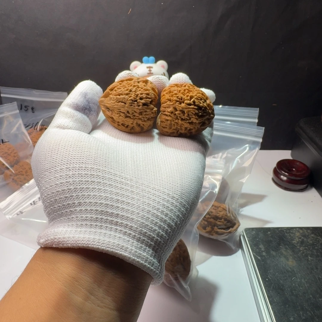 把件文玩核桃8号链接拉丝三角38-38-38