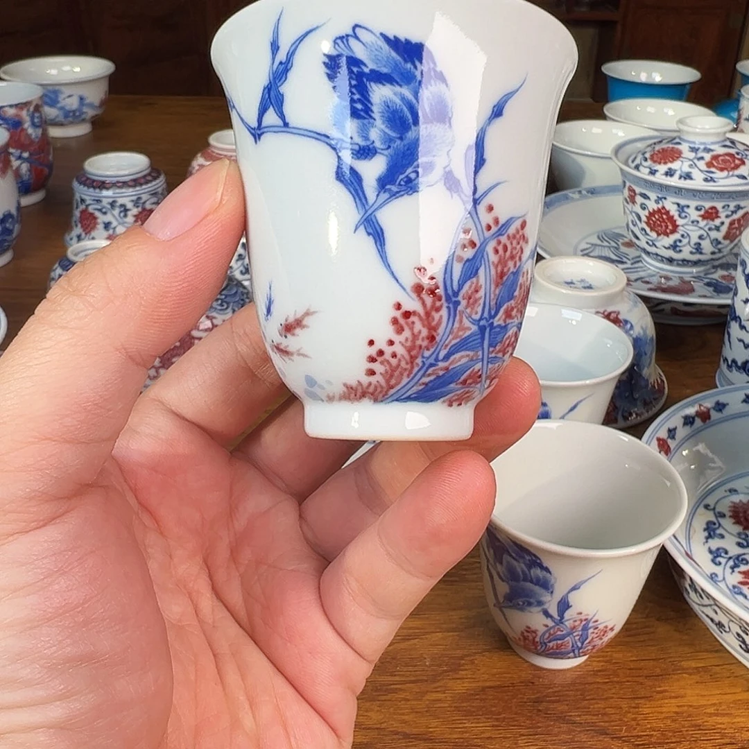 景德镇手工瓷器杯