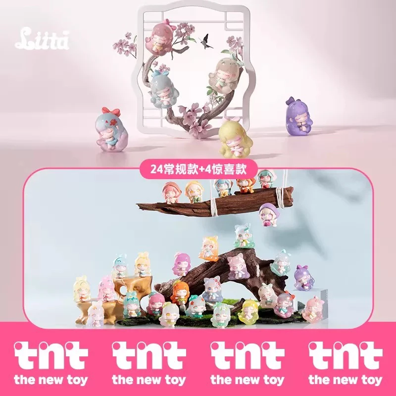 拆盒 月令廿四章系列潮玩萌粒盲盒