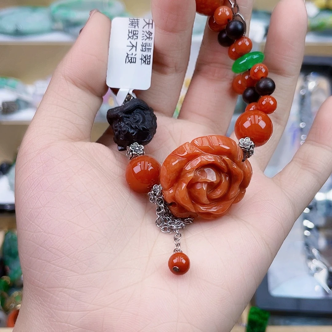 翡翠未镶嵌手链手链