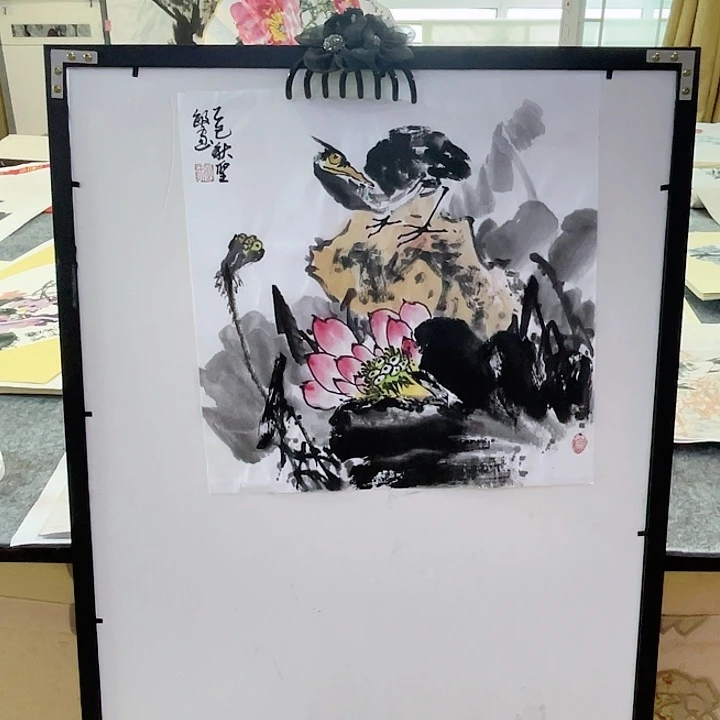 国画张圣敏先生纯手绘作品