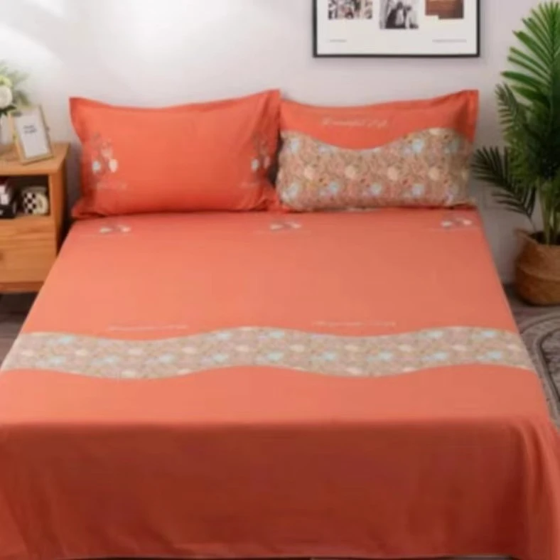 【双人床单盛世】加厚印花斜纹秋冬保暖舒适亲肤双人床单