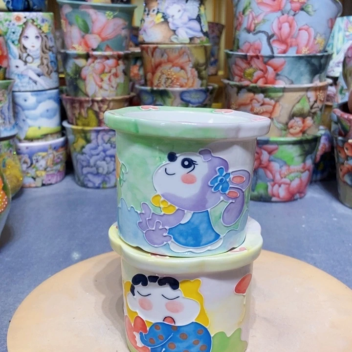 景德镇艺术手绘作品