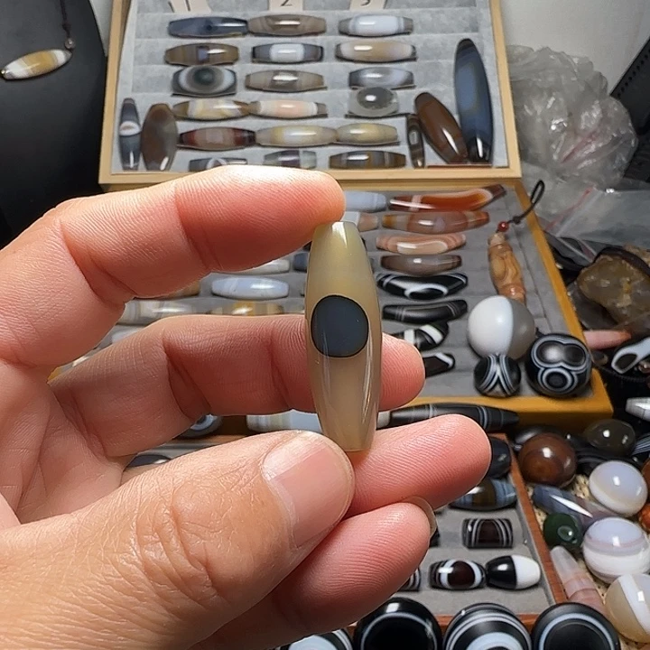 玛瑙/玉髓未镶嵌吊坠(不含链)