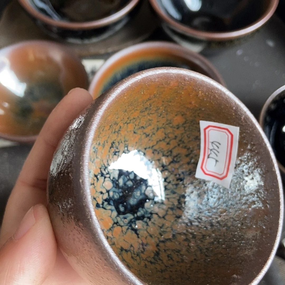 茶盏有***魂445 建窑建盏微瑕