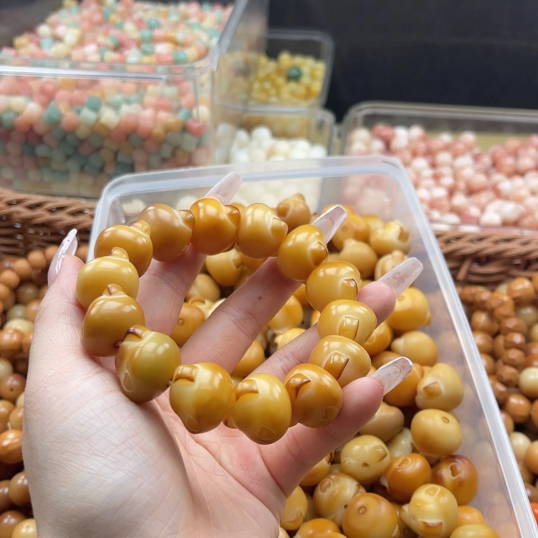 白玉菩提吊坠q18mm/15颗