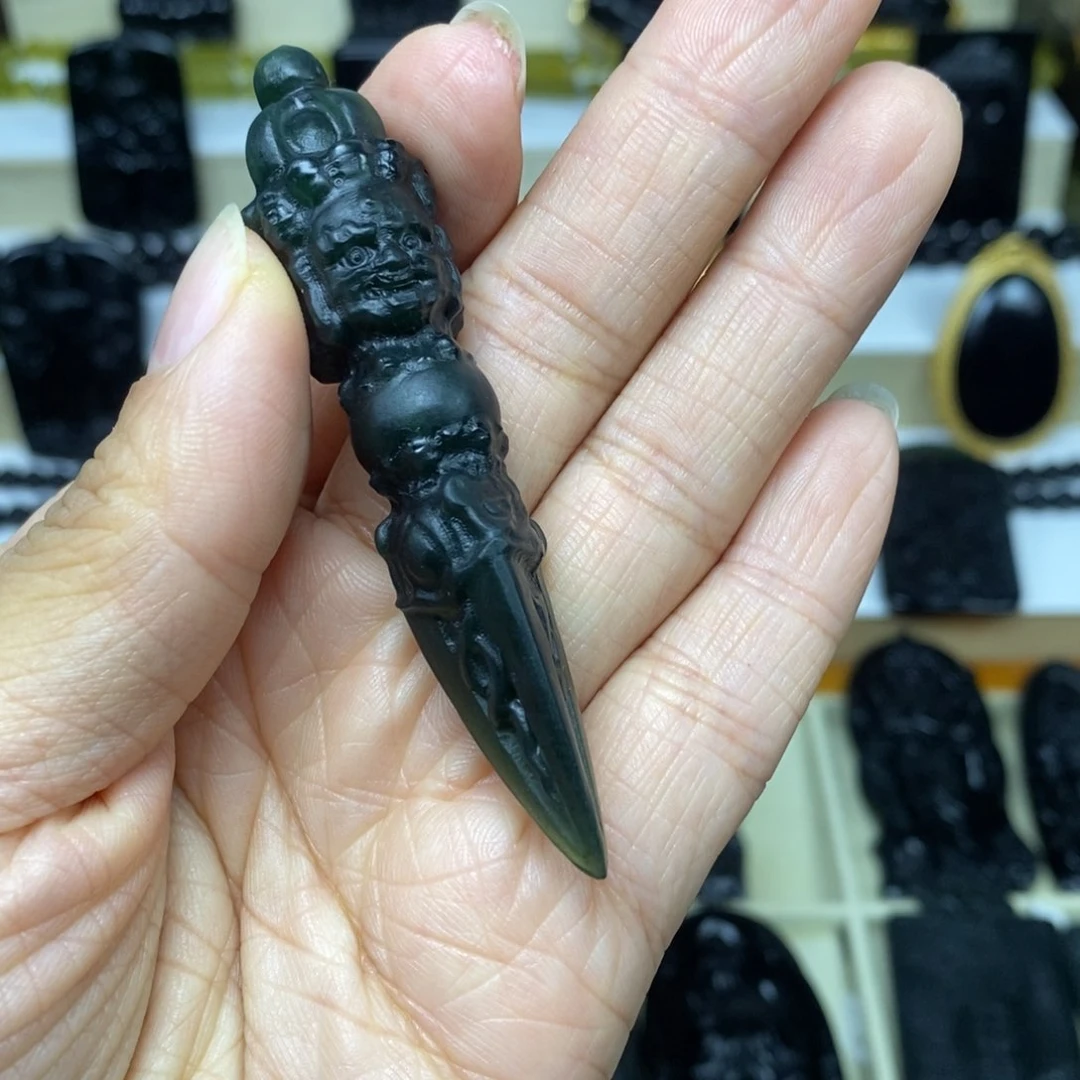 蛇纹石玉吊坠未镶嵌P****°
