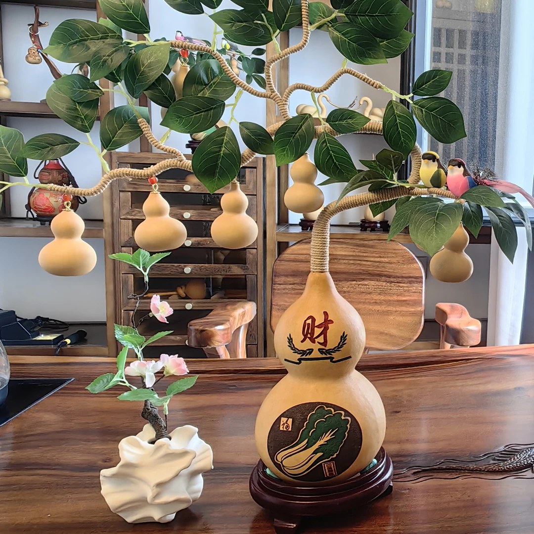 客厅装饰品小葫芦乔迁新居礼物