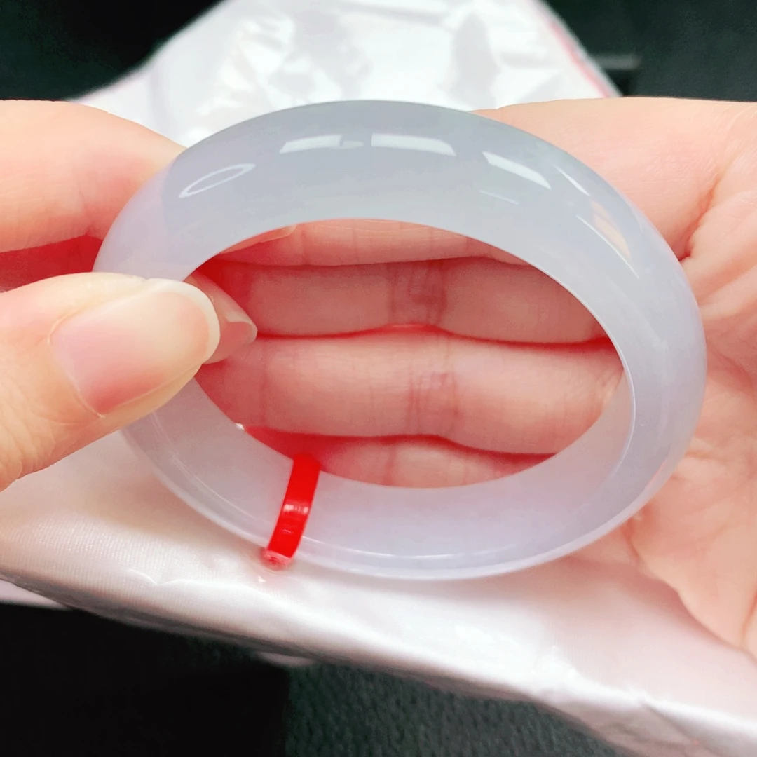 翡翠未镶嵌手镯51圈