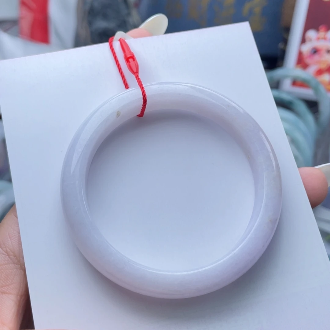 翡翠未镶嵌手镯53圈