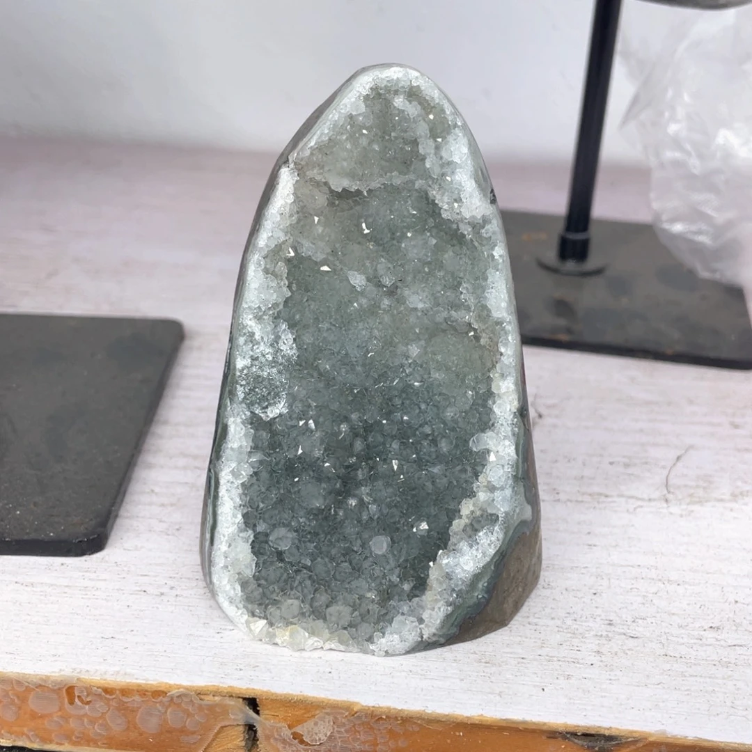 紫晶珠宝半成品银S925镶嵌捡漏