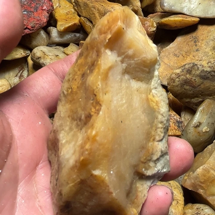 田黄石259克昌化田黄石