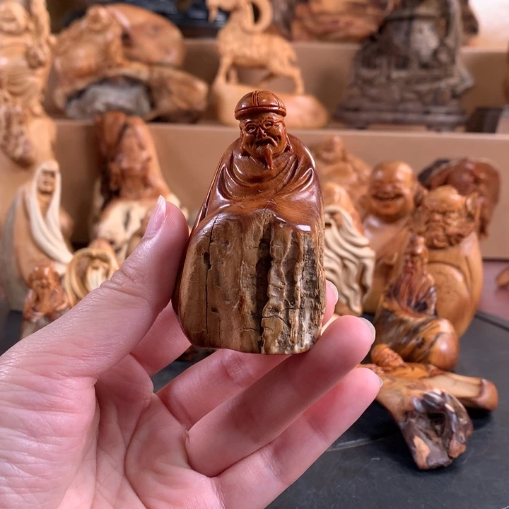 柏木（崖柏）根雕手把