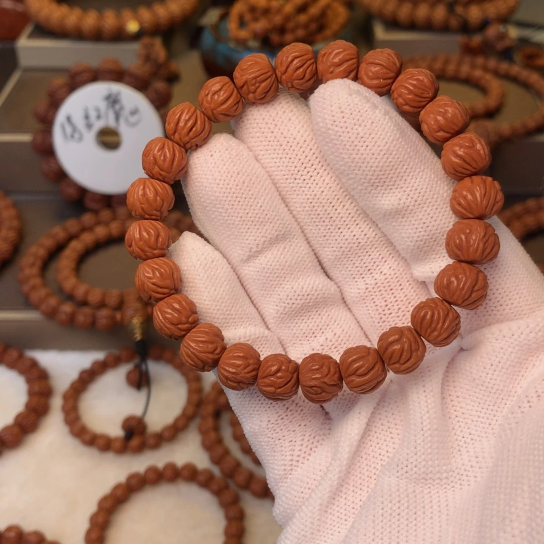 Z***X手串桃核秦岭龙纹