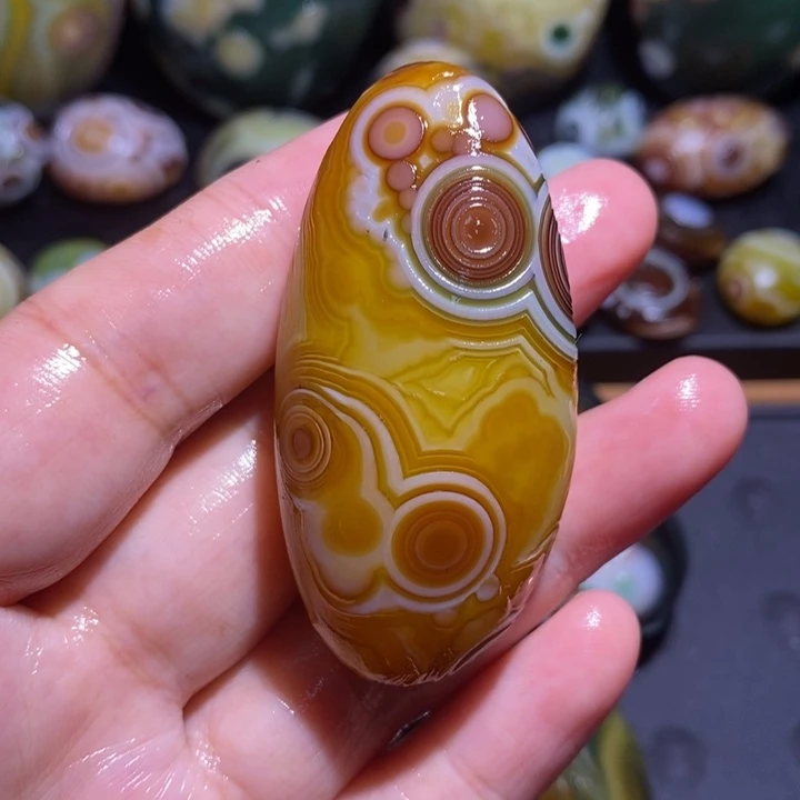 未镶嵌玛瑙/玉髓珠宝半成品眼**梅