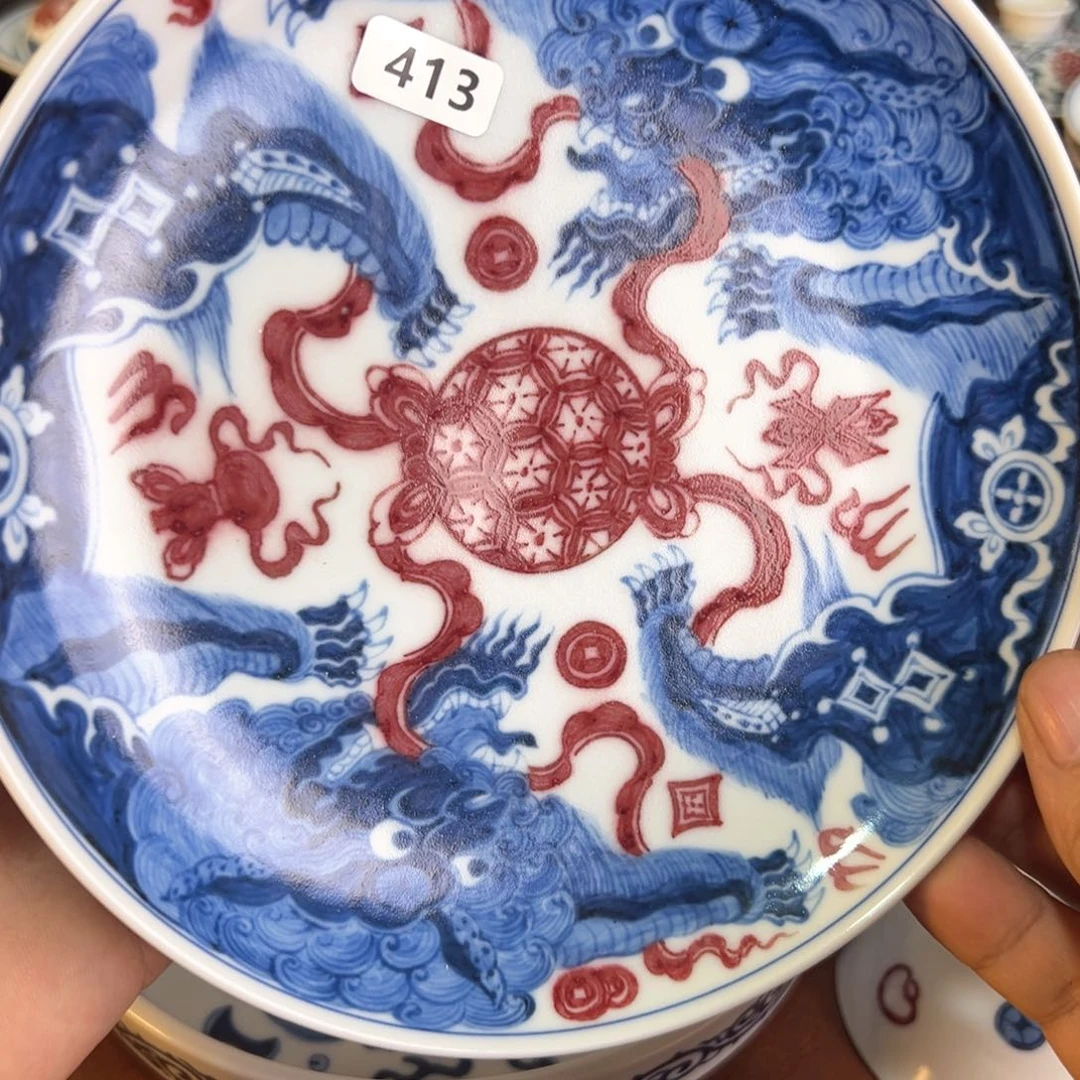 摆件景德镇手工手绘