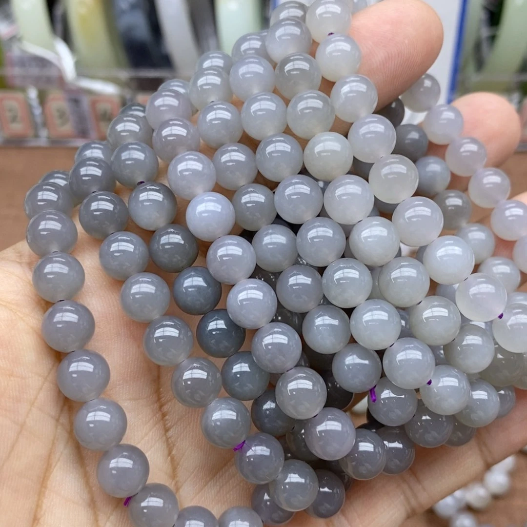 未镶嵌手串和田玉卡8