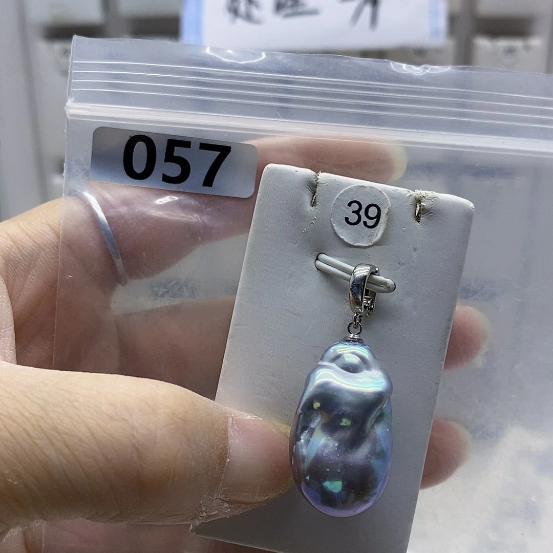颈饰合金淡水珍珠