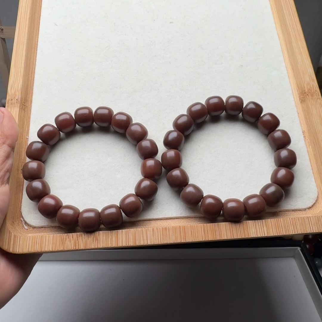 菩提根/象牙果手串卡14干磨落地果