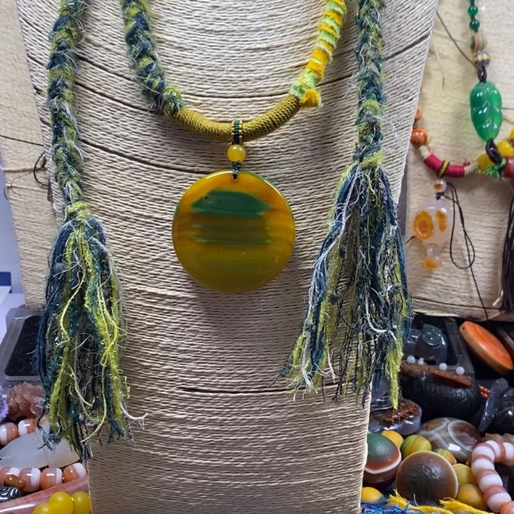 玛瑙/玉髓未镶嵌颈饰