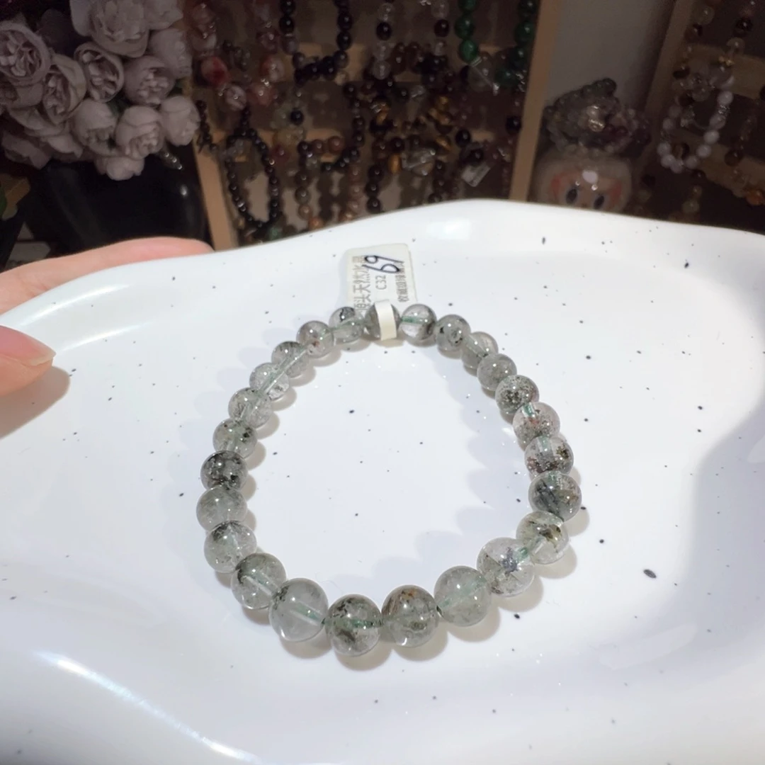 水晶手绳未镶嵌绿幽灵