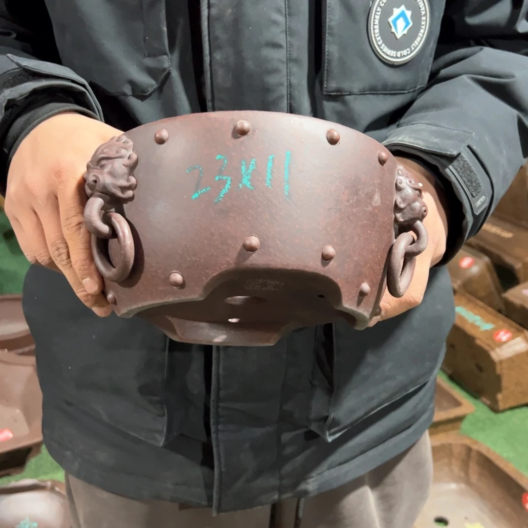 紫砂花盆紫砂花盆