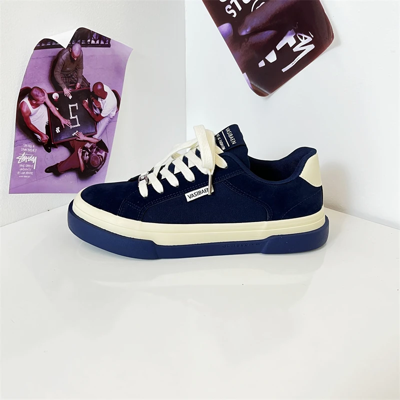 久留米硫化鞋子男款爆款2025新款男生帆布鞋休闲百搭板鞋夏季透气