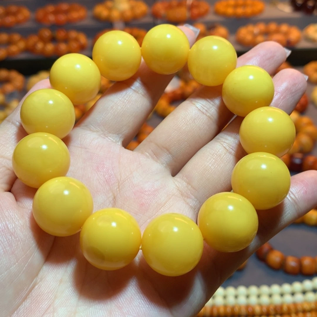 【闪购商品】手串蜜蜡未镶嵌蜜蜡手串