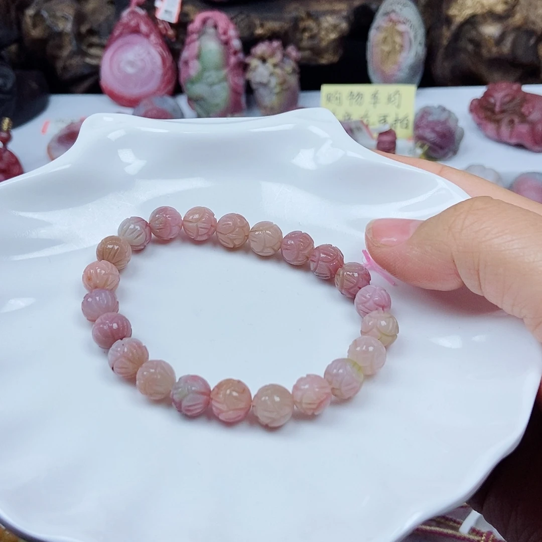 未镶嵌石英质玉（盐源）珠宝半成品