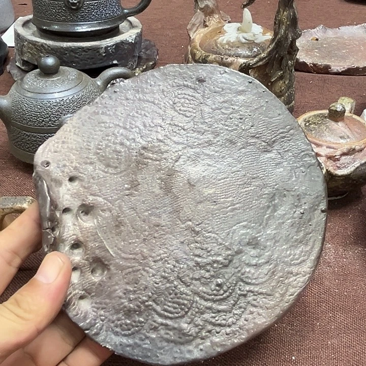 柴烧茶具陶杯子瓷