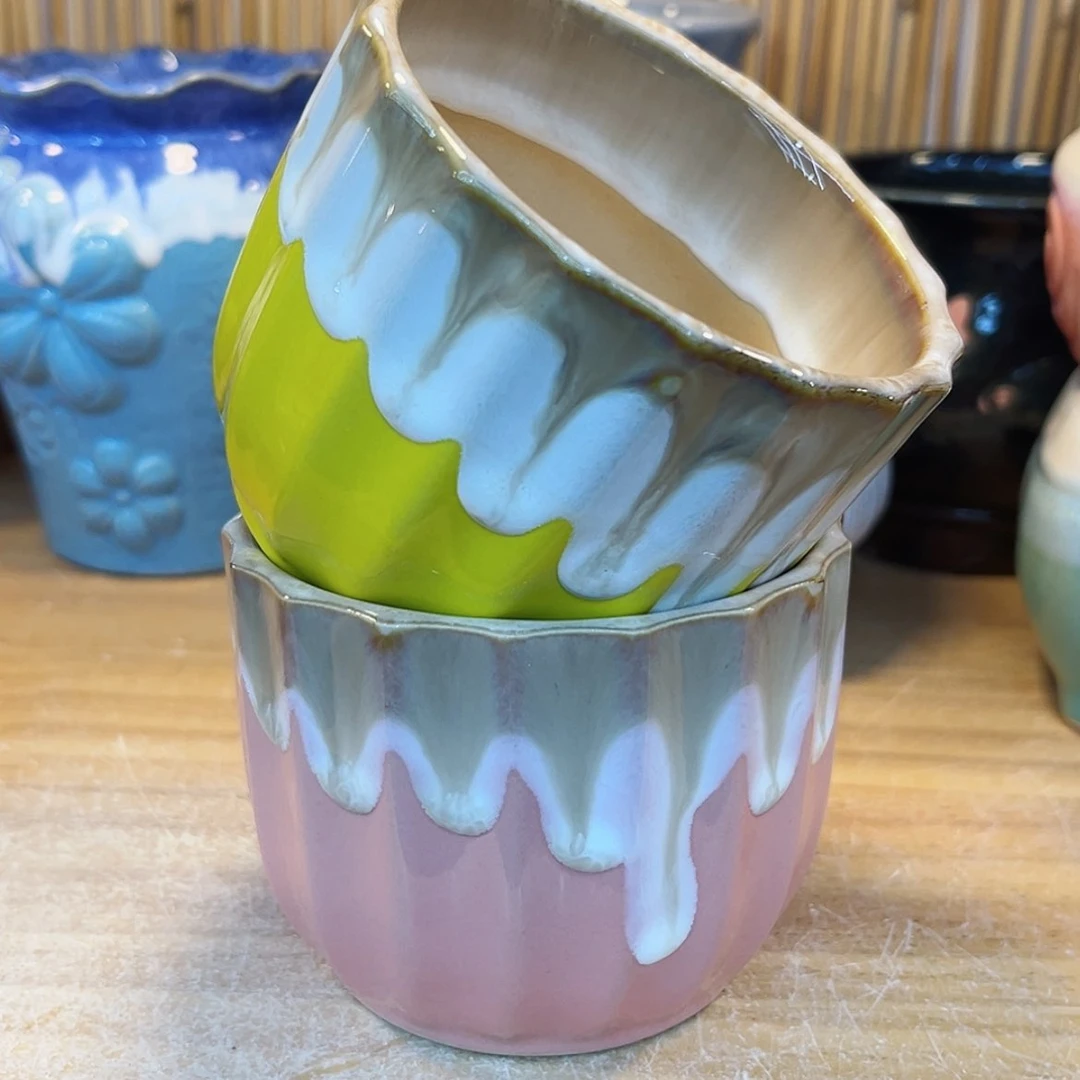 【闪购商品】陶瓷花盆