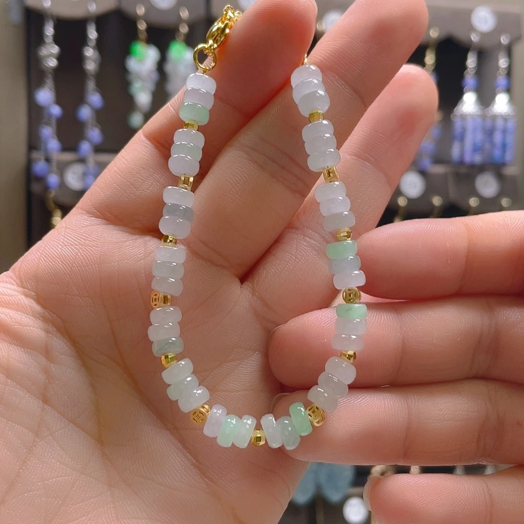 翡翠合金耳饰翡翠