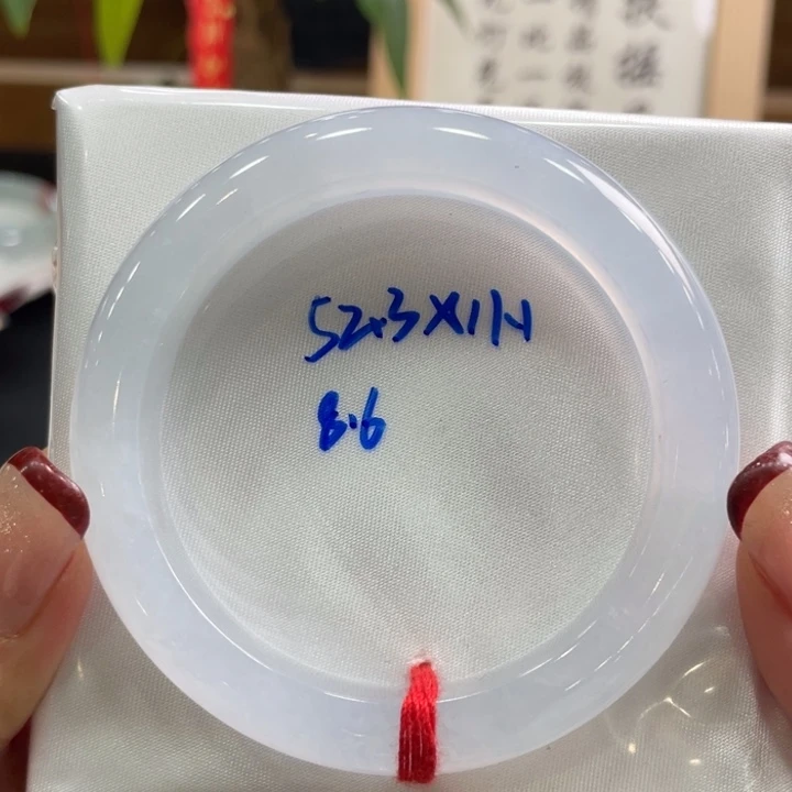 翡翠手镯未镶嵌K*h翡翠手镯52.3