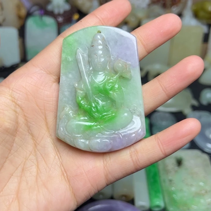 滴血莲花菩提吊坠