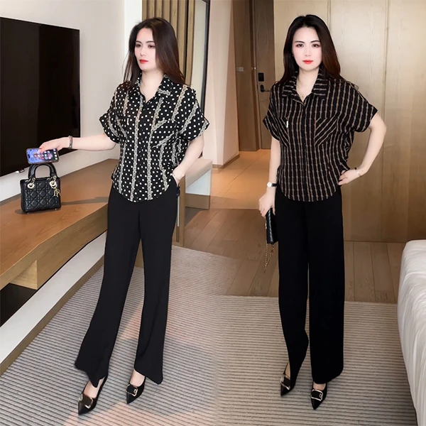 【季颜品牌】夏季穿搭衬衫休闲时尚洋气气质显瘦减龄女神短袖上衣11