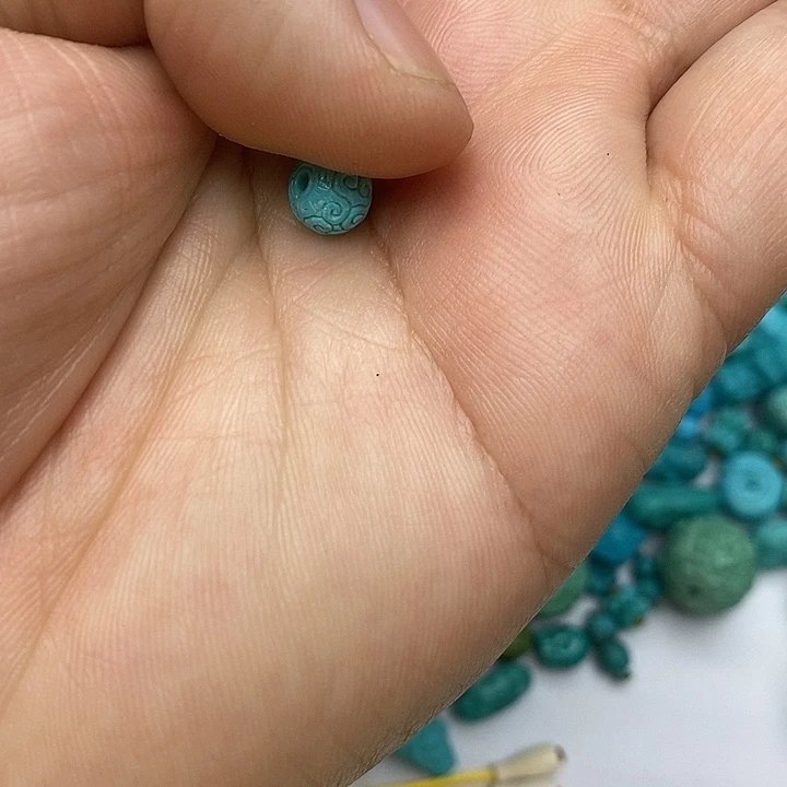 绿松石未镶嵌珠宝奇石