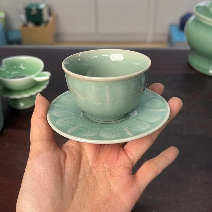 小米茶器龙泉云间青瓷
