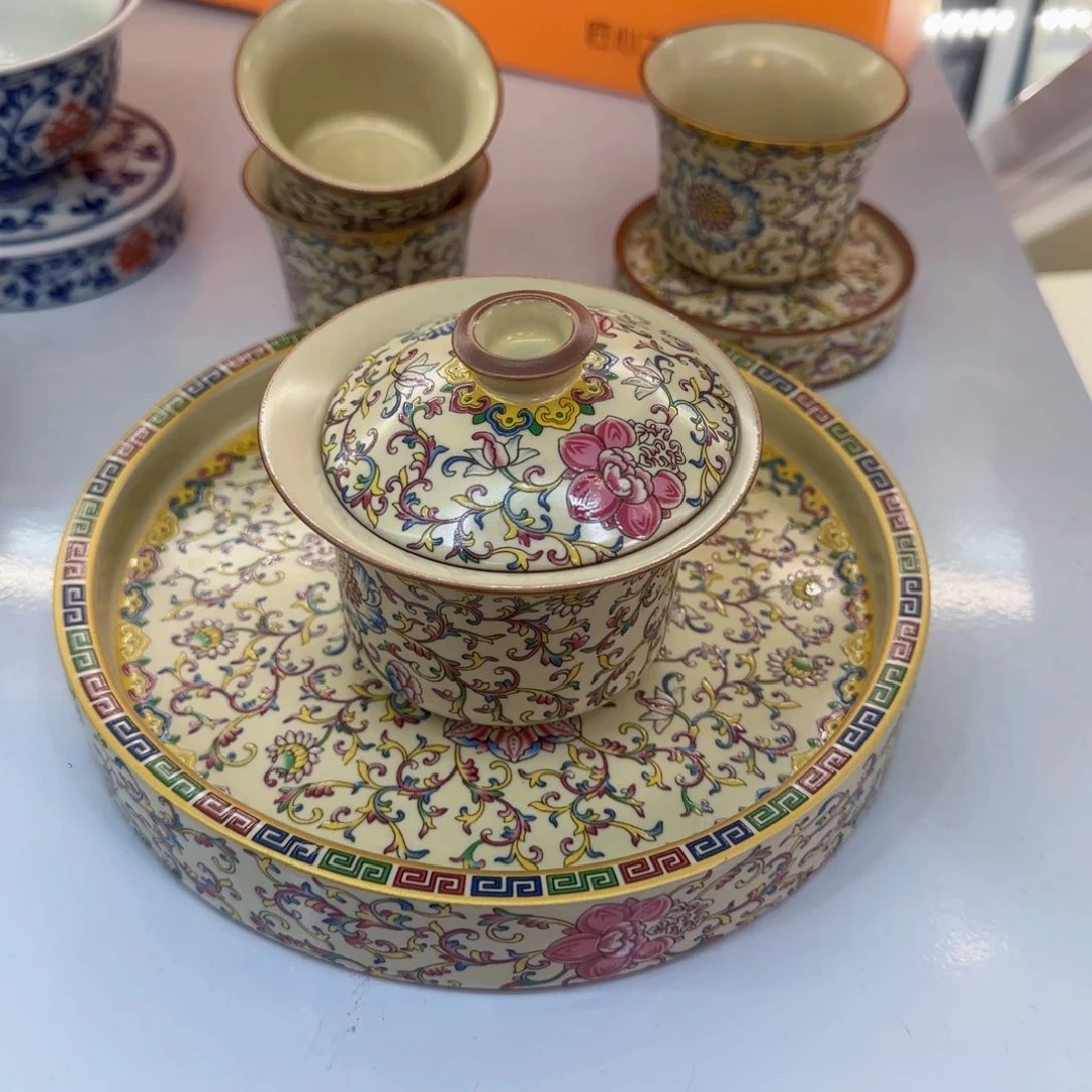 这些盖碗真好看！！！