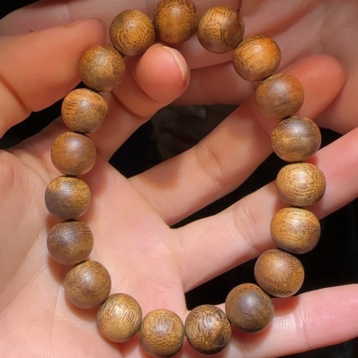 手串沉香海南老白棋1.1手串9克+