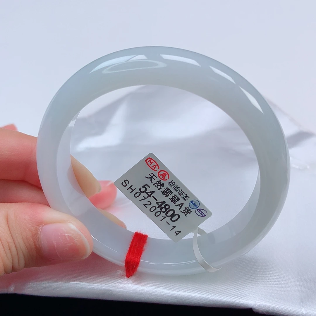 翡翠手镯未镶嵌54正圈