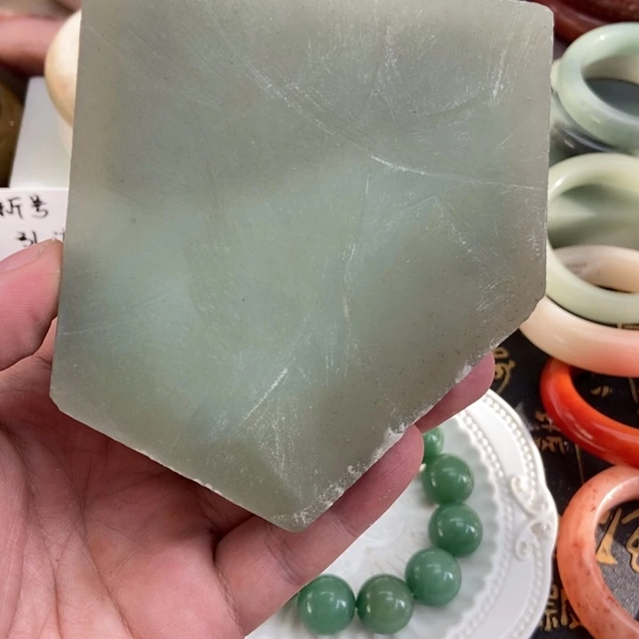 石英质玉未镶嵌手镯