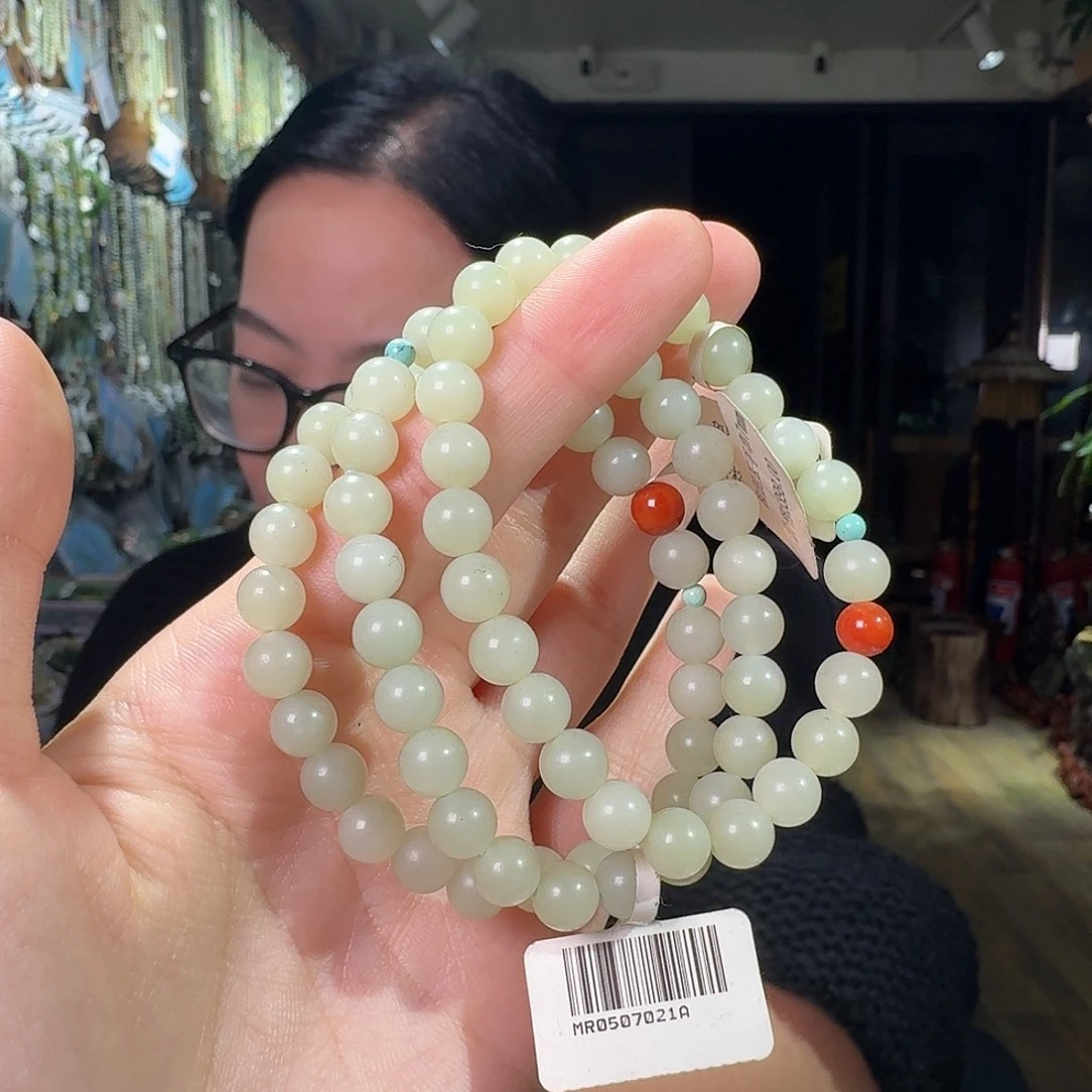 未镶嵌手链和田玉拍一发一多样性发货